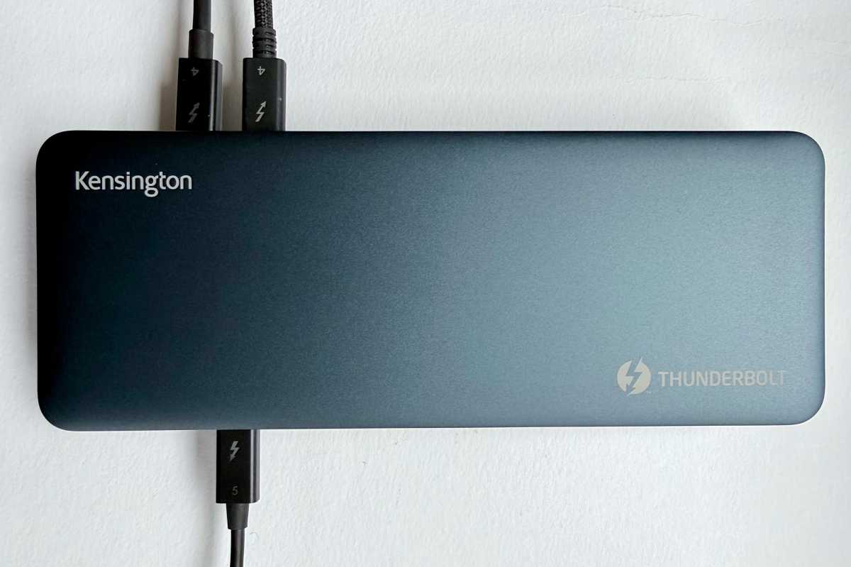 Kensington SD5900T EQ Thunderbolt 4 Quad 4K 40Gbps Dock with DisplayLink TB4