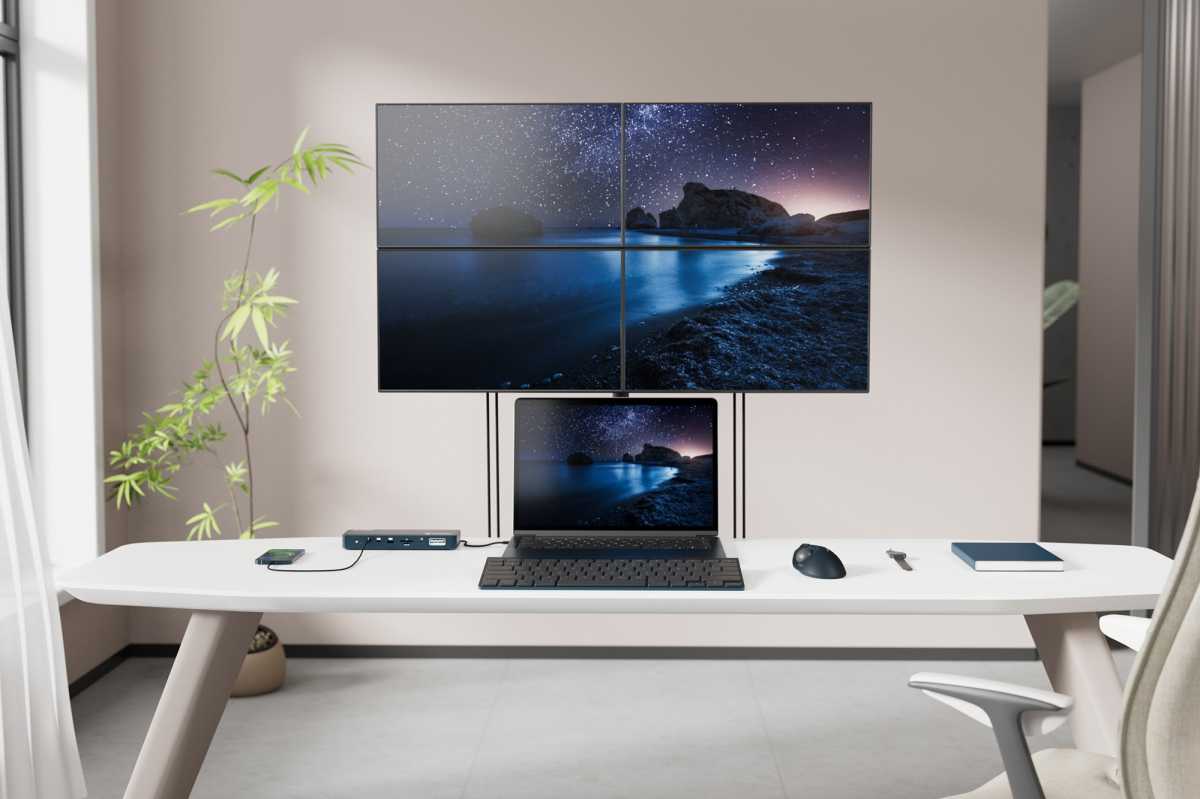 Kensington SD5900T EQ Thunderbolt 4 Quad 4K DisplayLink Dock 4 screens