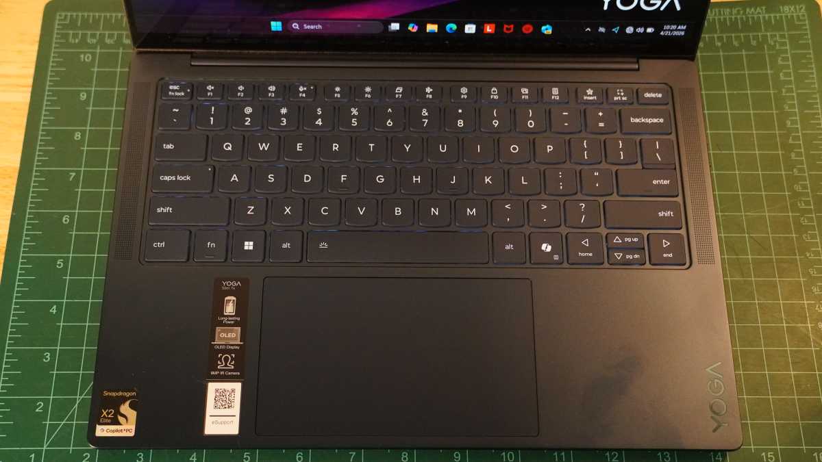 Lenovo Yoga Slim 7x Gen 11 keyboard