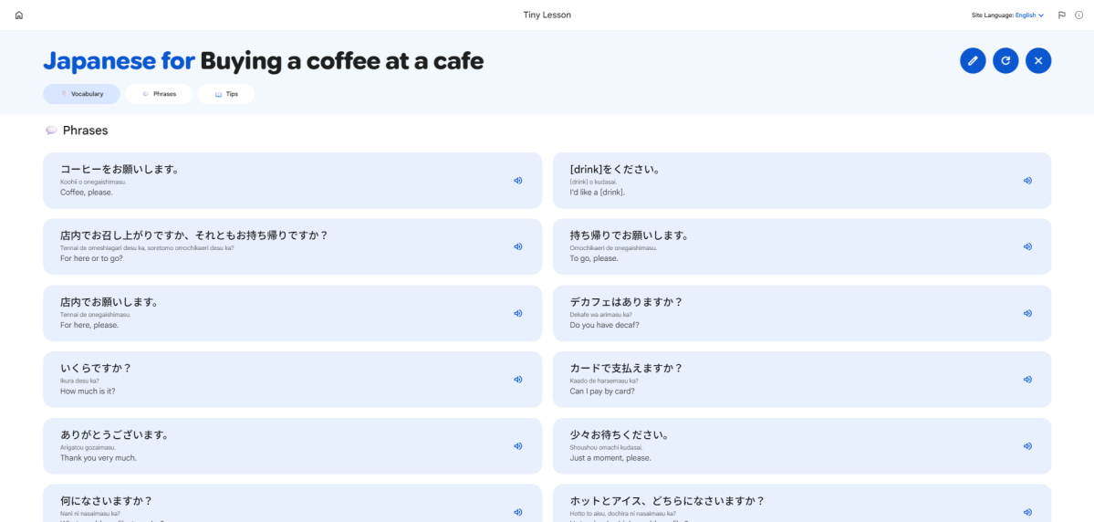 Little Language Lessons