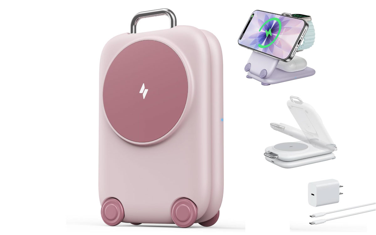 Mukiya 3-in-1 PaktVault Wireless Charging Station – Budget 3-in-1 travel magnetic charger