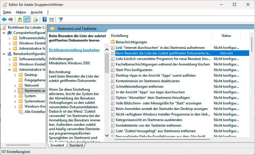 Gruppenrichtlinien