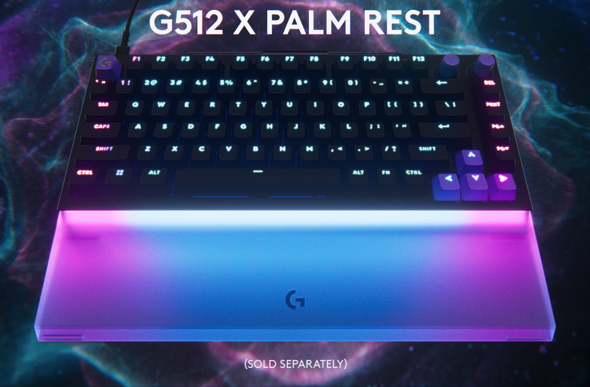 Logitech G 512 X keyboard illuminated keyboard