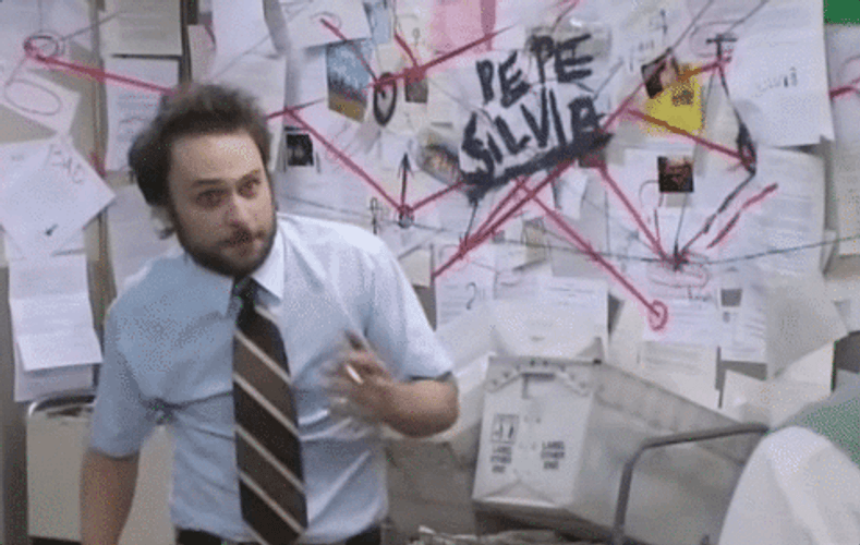 It's Always Sunny in Philadelphia conspiracy GIF