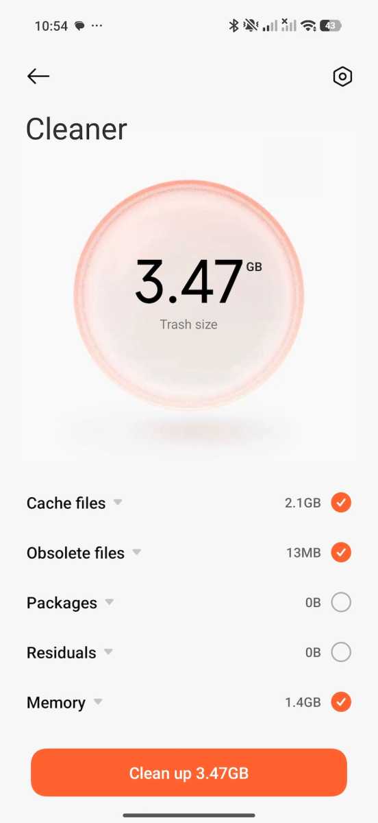 Android File Manager Clean up