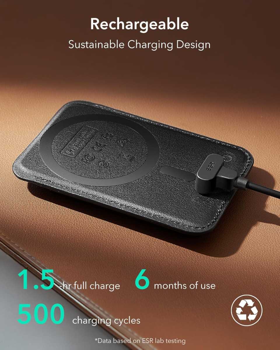 Magfafe-Wallet mit Apple Find My: Esr Kartenhalter jetzt für 28,79 Euro zum Bestpreis