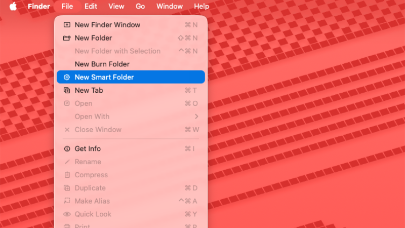 Smart Folders on macOS