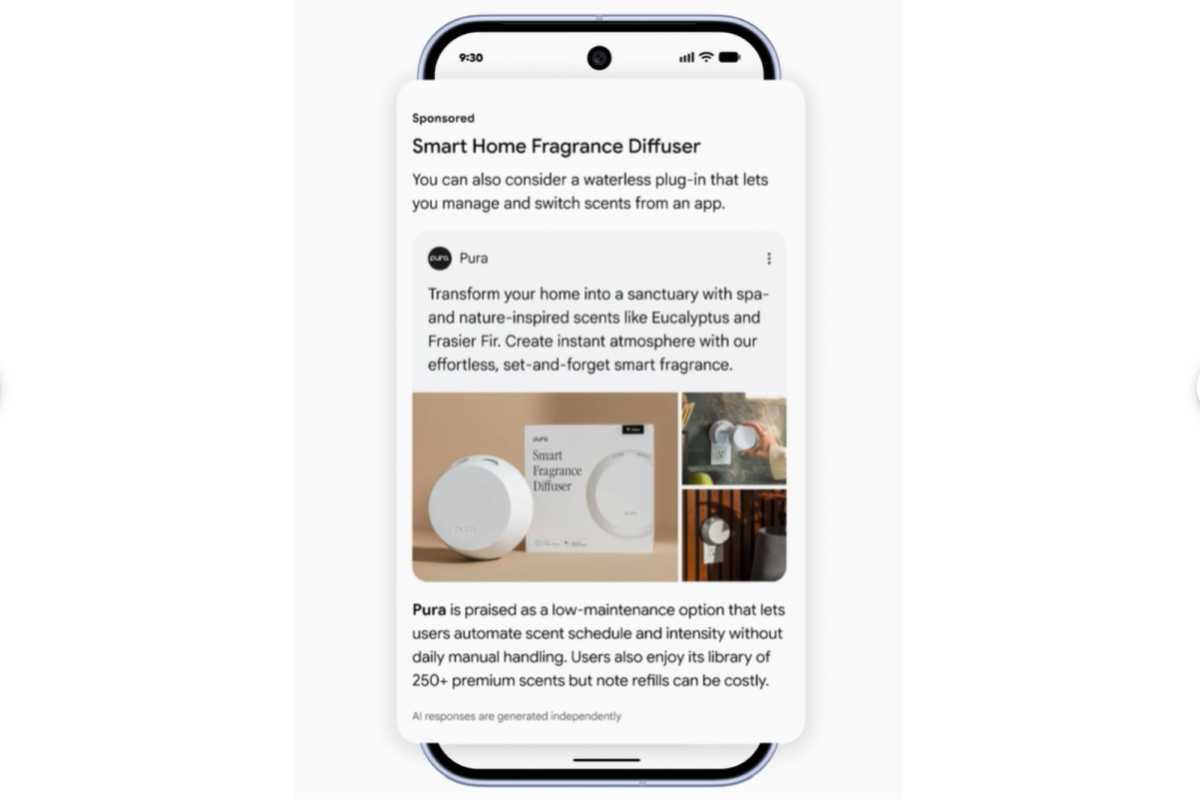Google AI Mode ads
