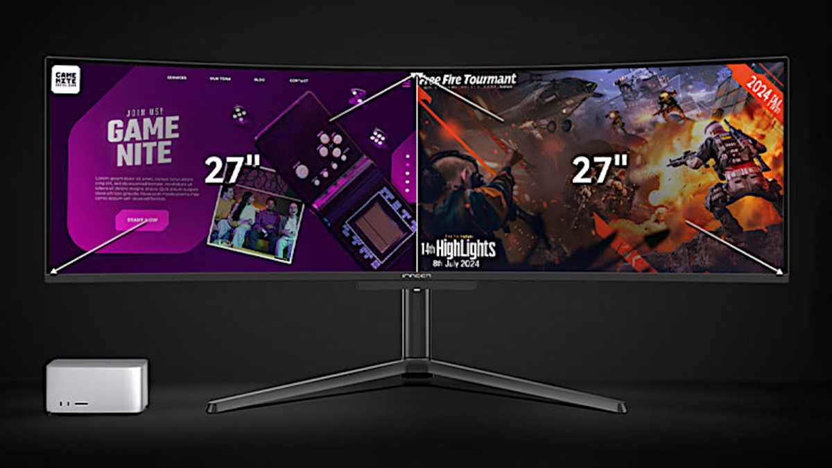 Innocn 49-inch 49Q1R OLED ultrawide monitor