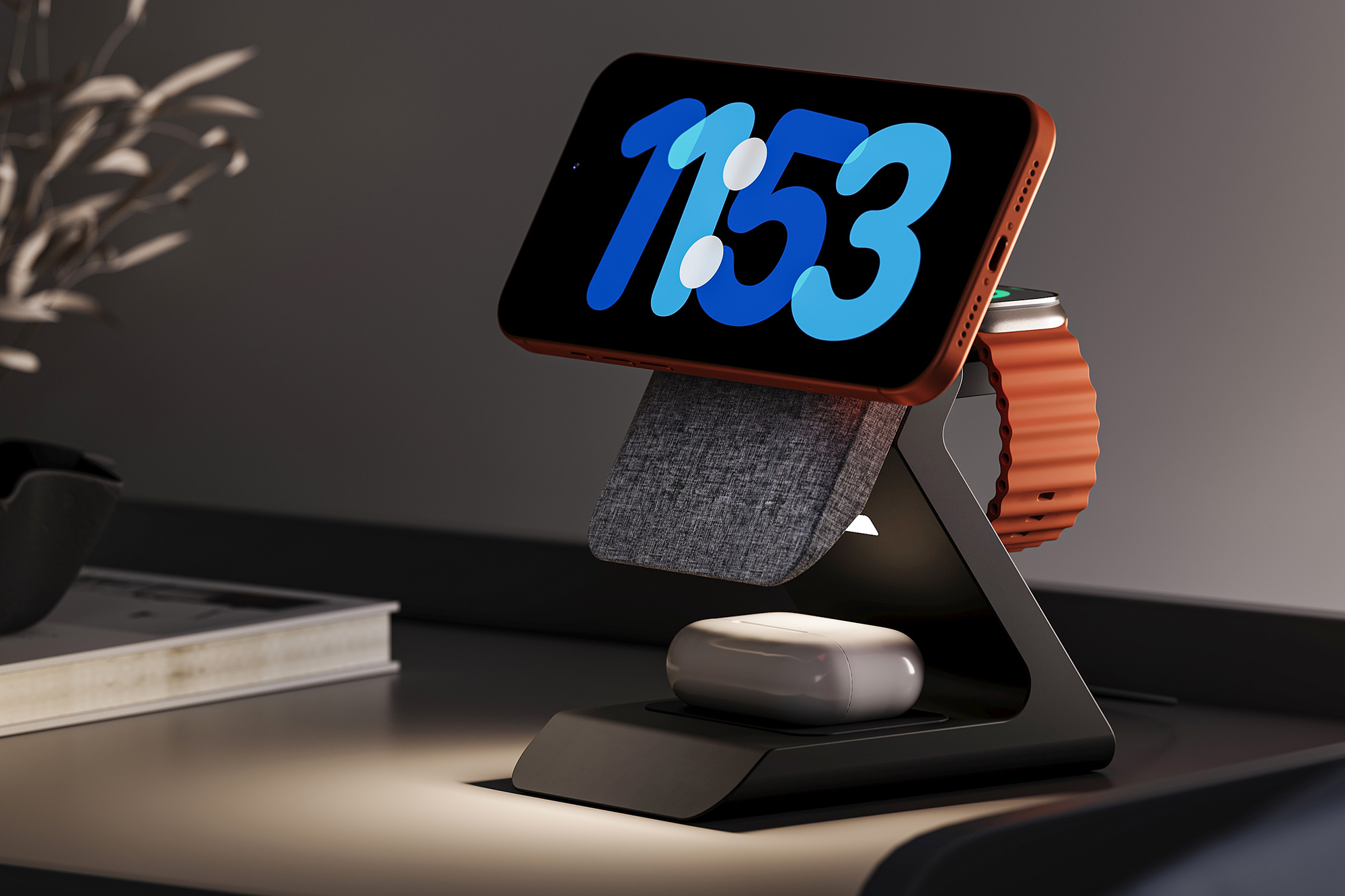 Journey SUMMIT ULTRA 3-in-1 Wireless Charging Station
