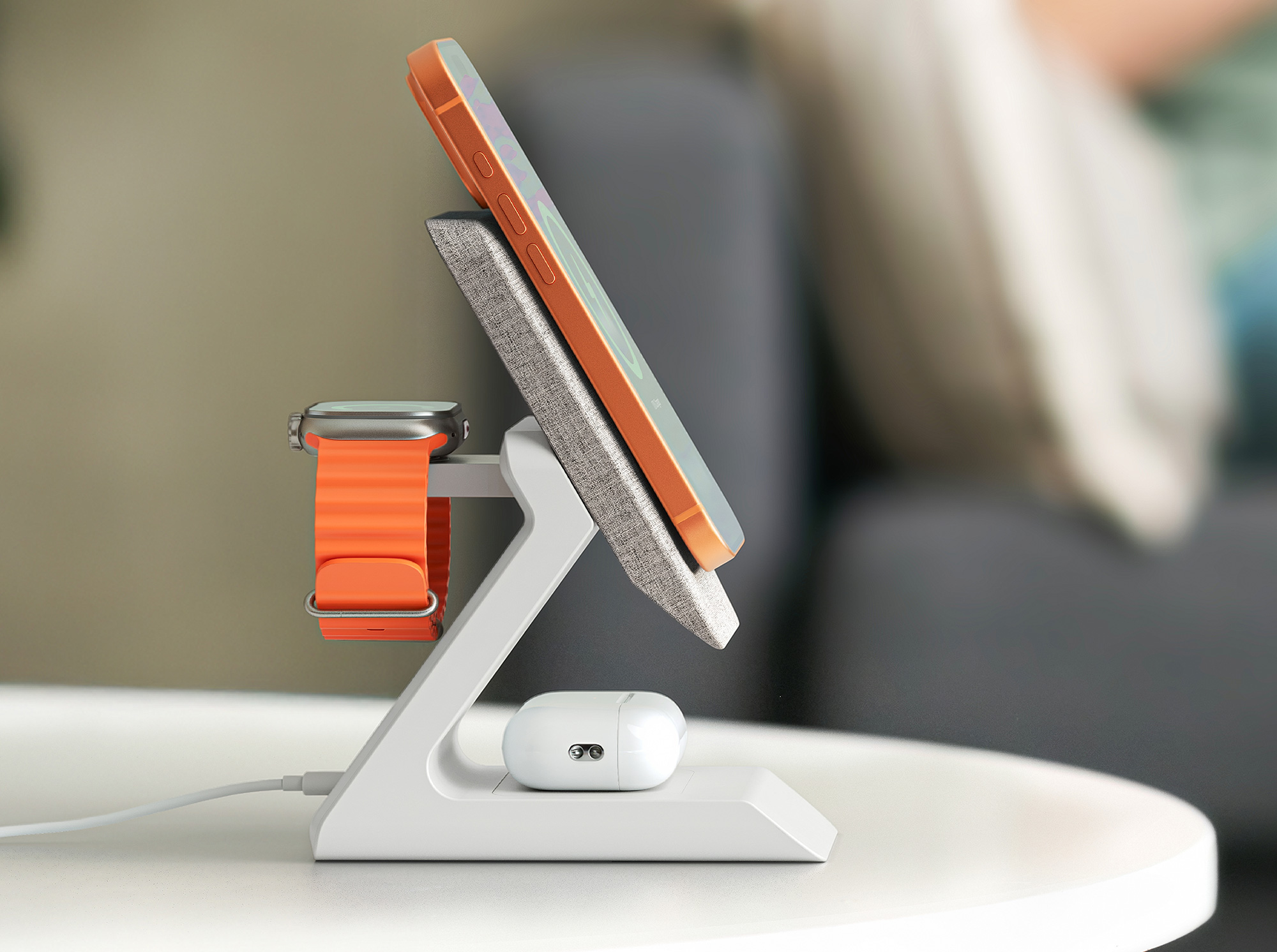 Journey SUMMIT 3-in-1 Wireless Charging Station
