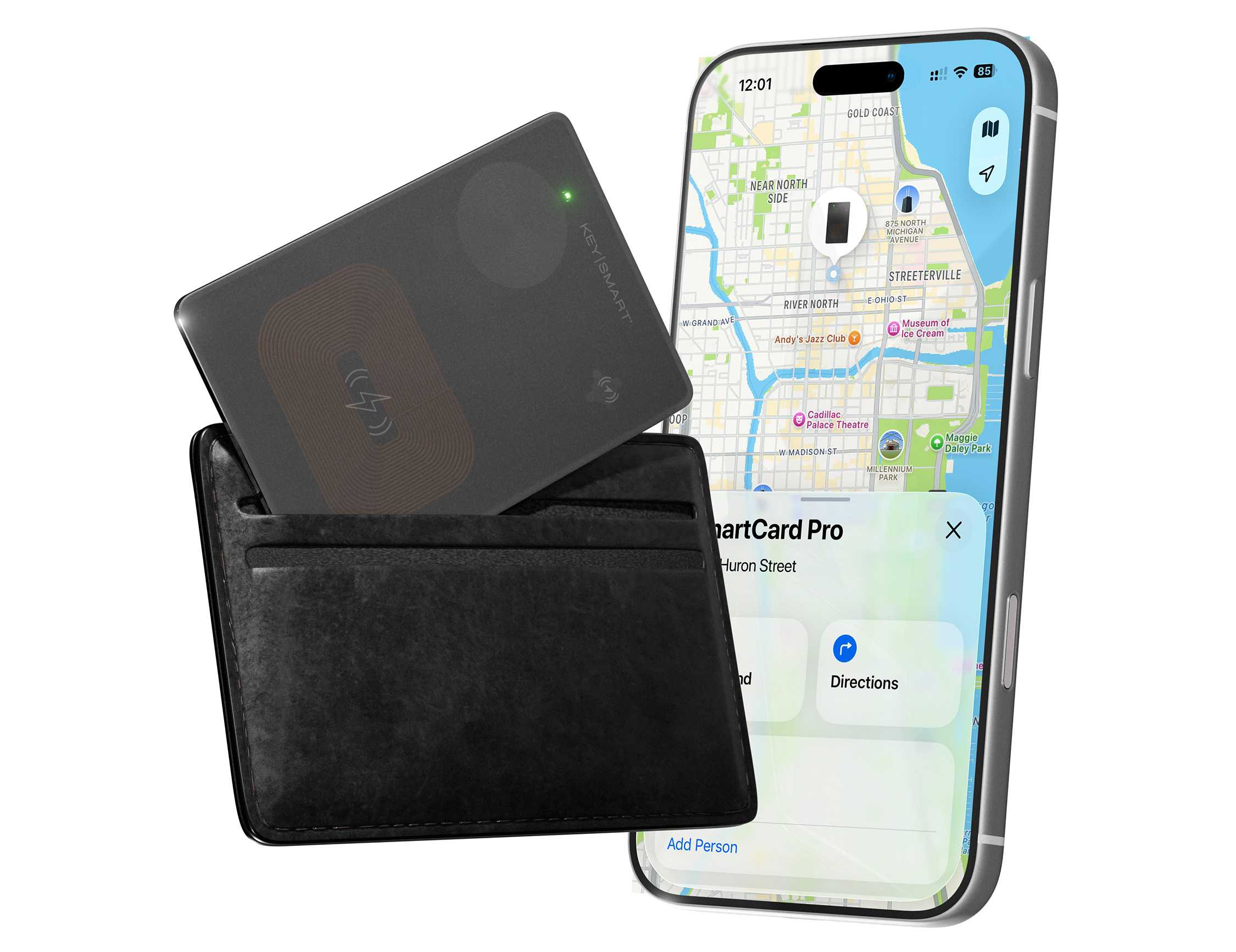 KeySmart SmartCard Pro – Tracker card with longest battery life