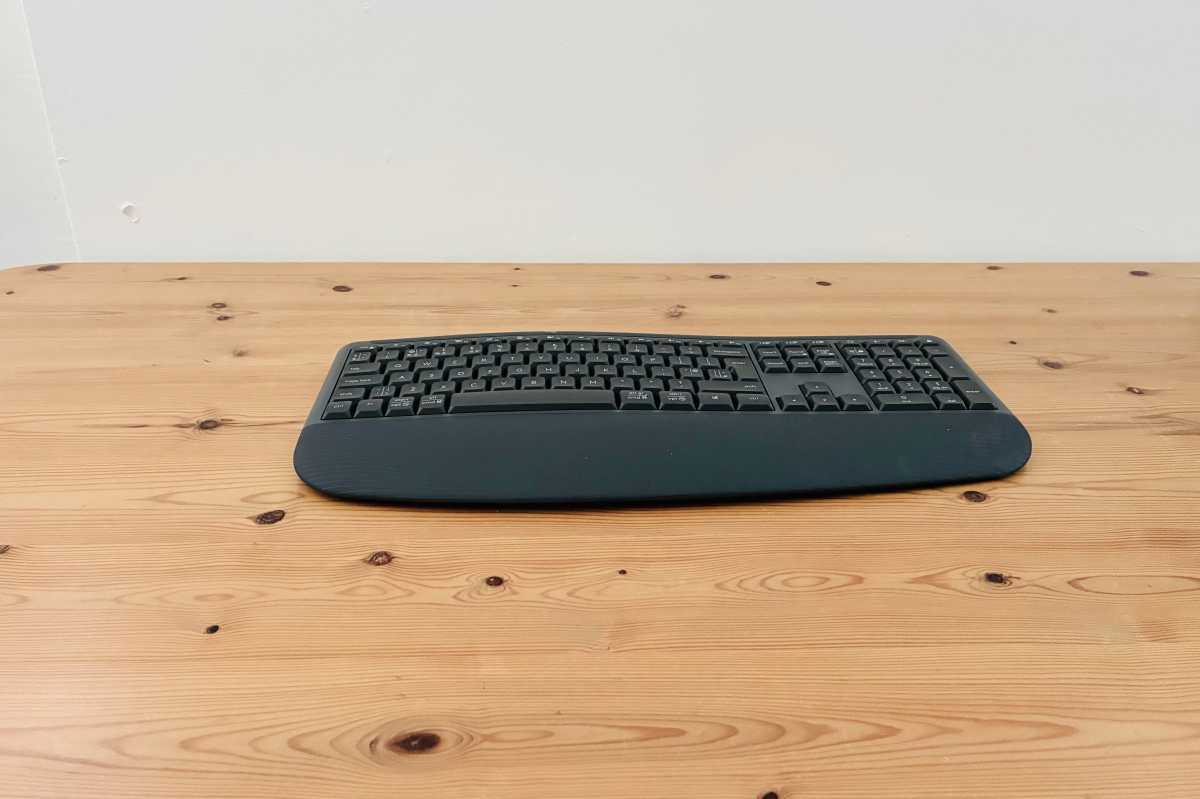 Close-up photo of Comfort Plus keyboard