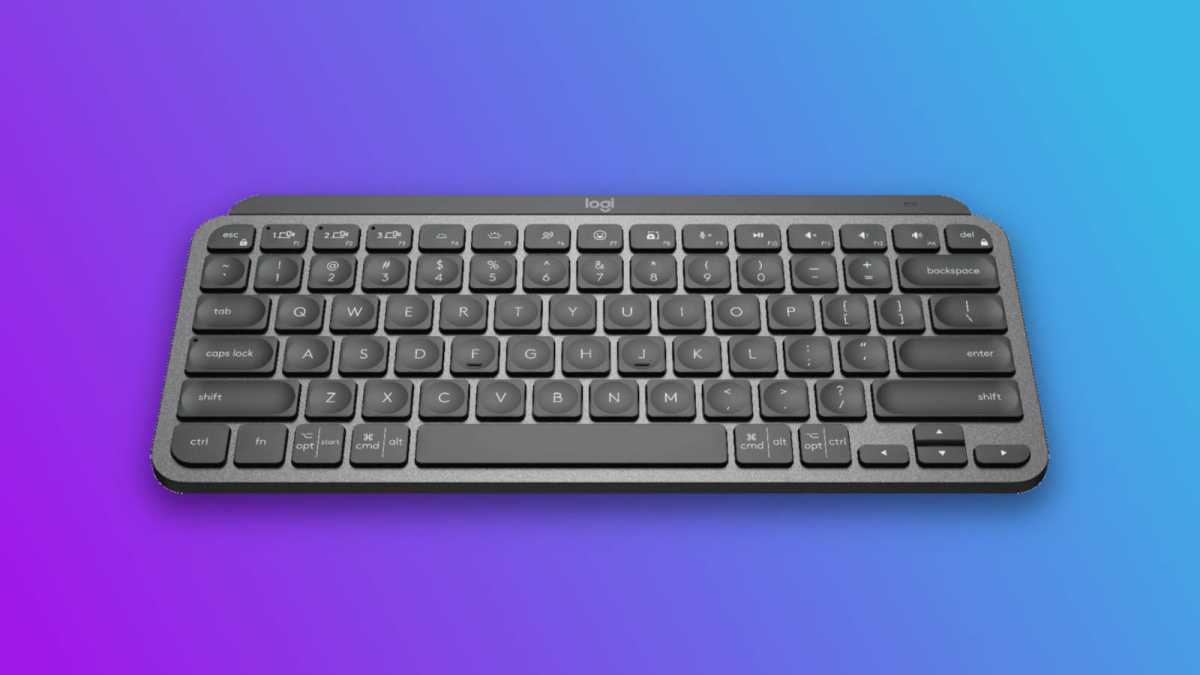 Logitech MX Keys Mini wireless keyboard