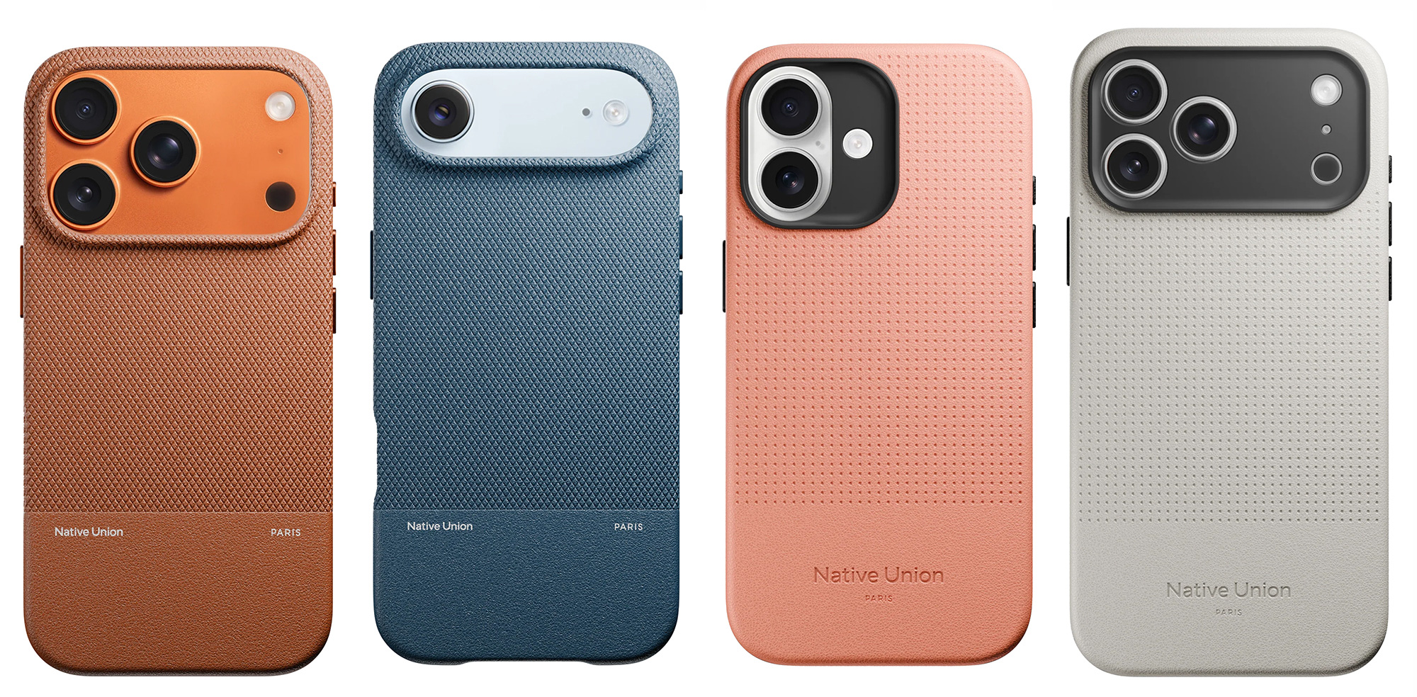 Native Union (Re)Classic and Active Cases – Elegant iPhone 17 animal-free leather cases