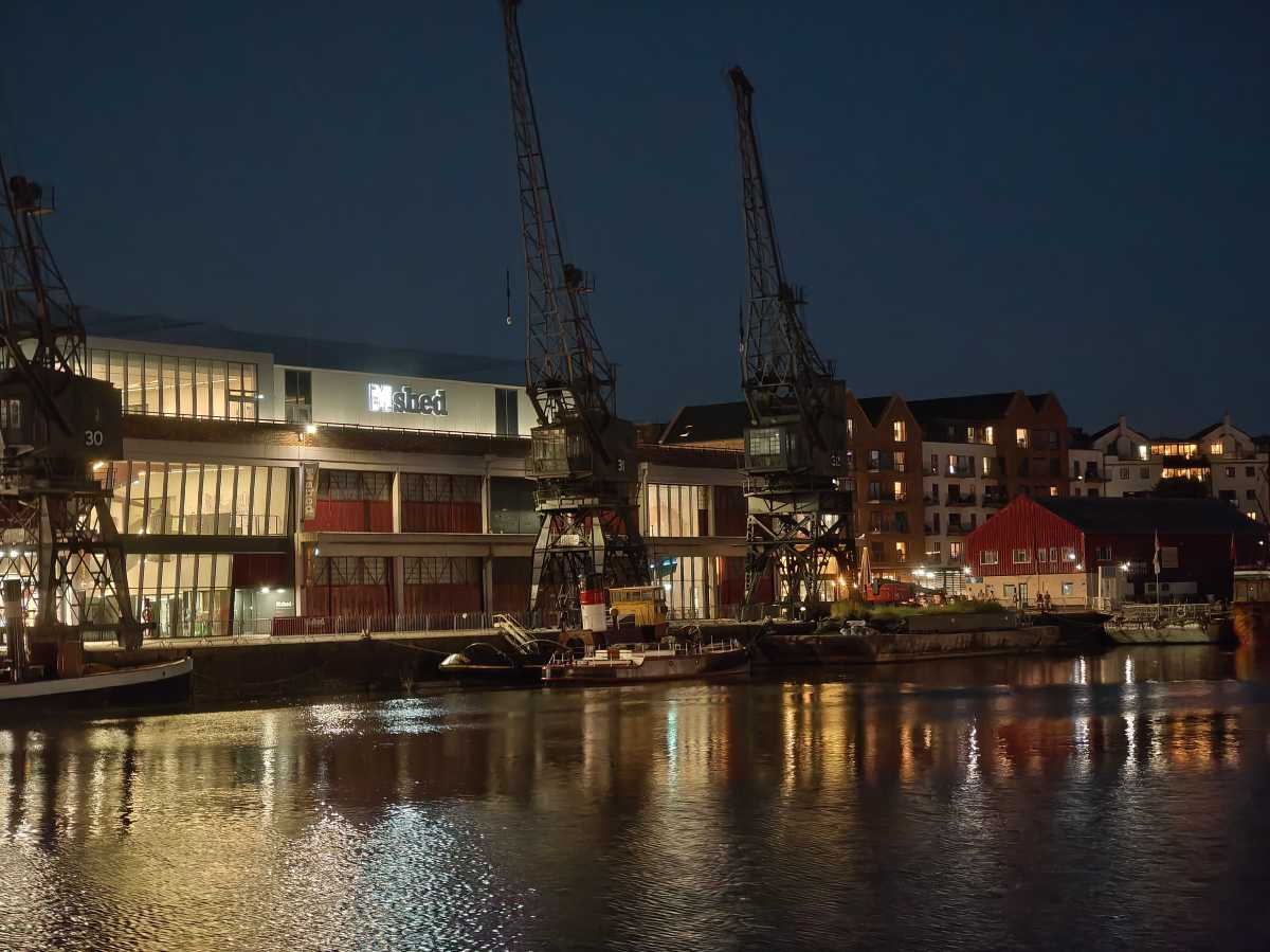 Night harbour 3x