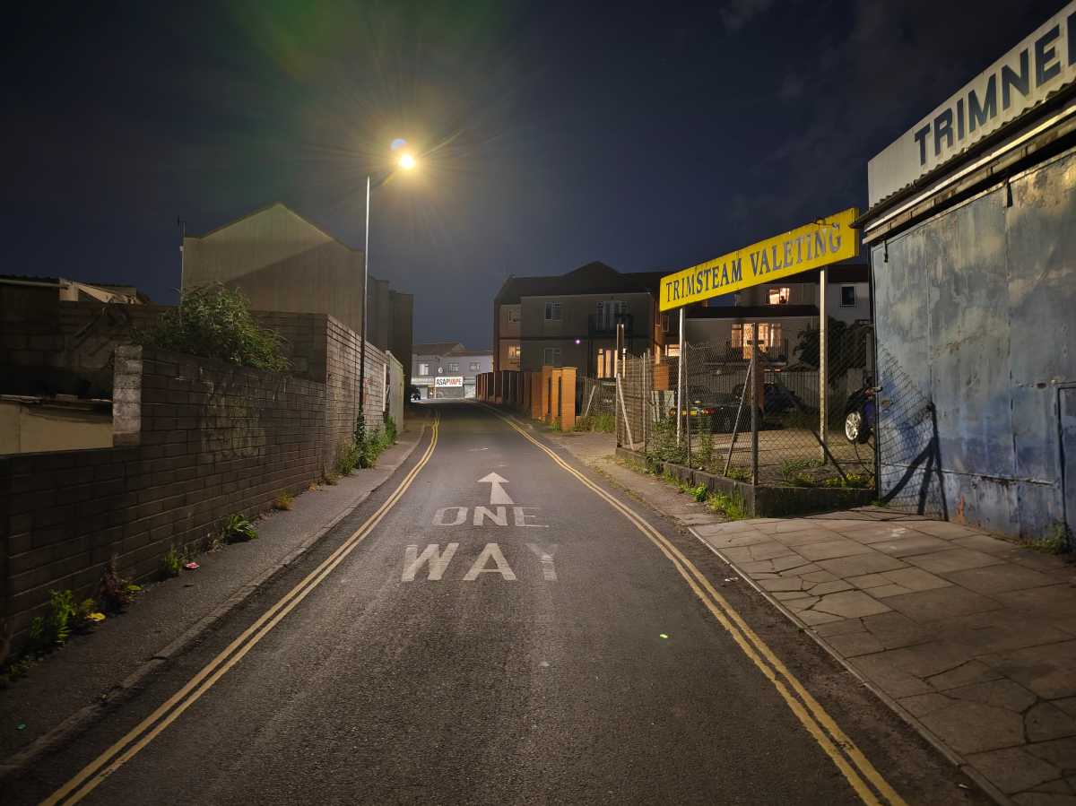 Night road