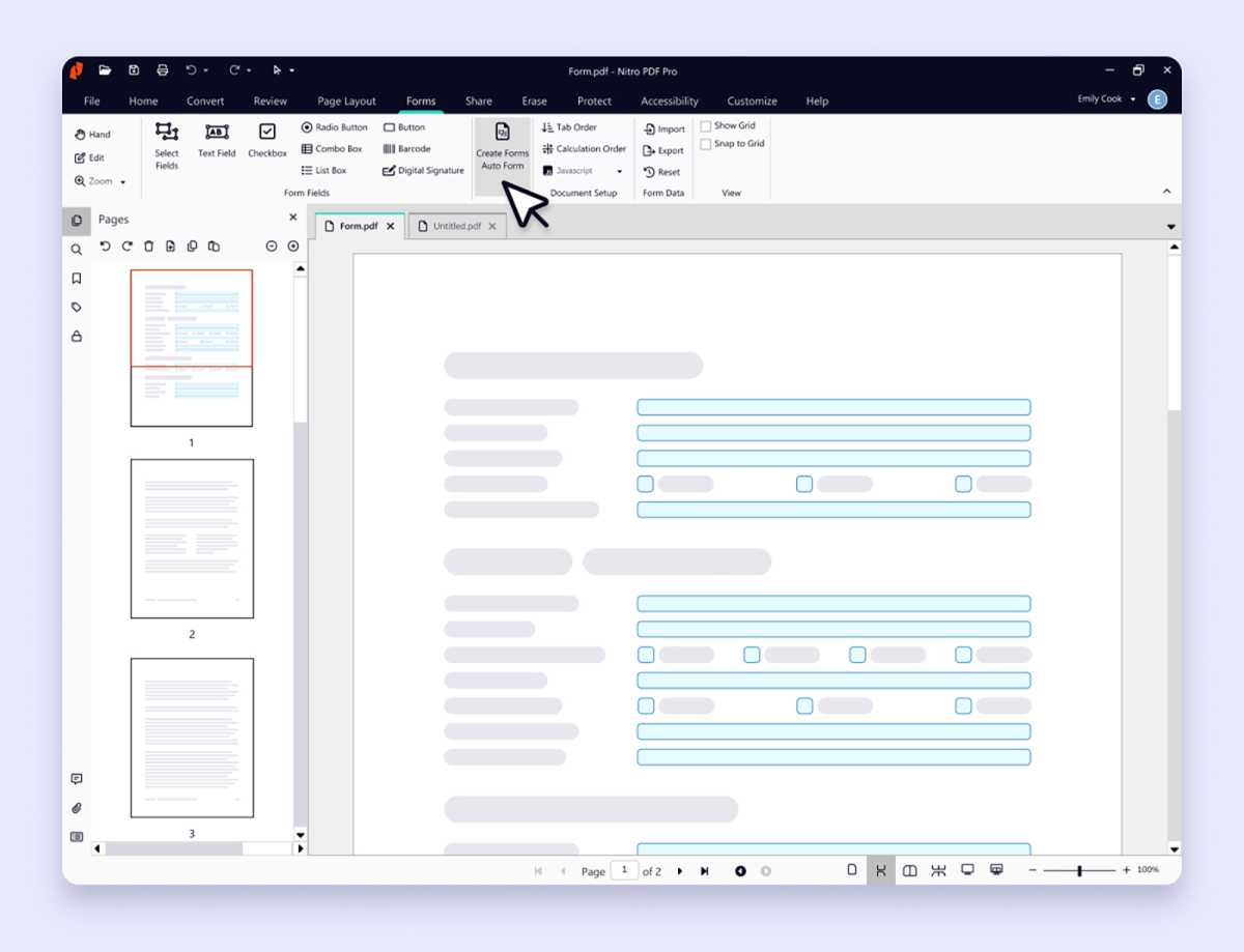 Nitro Professional PDF Solutions for Teams 3