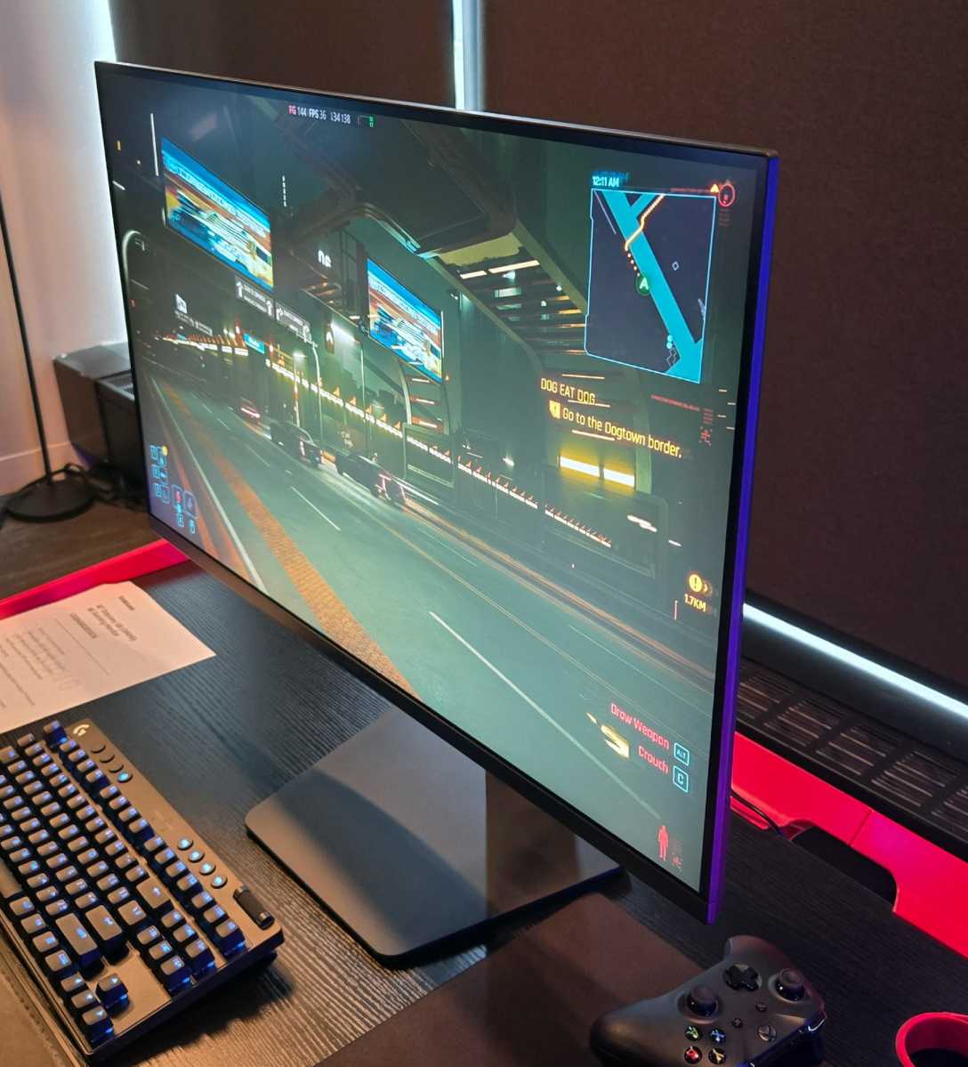 Odyssey G8 IPS 6K side