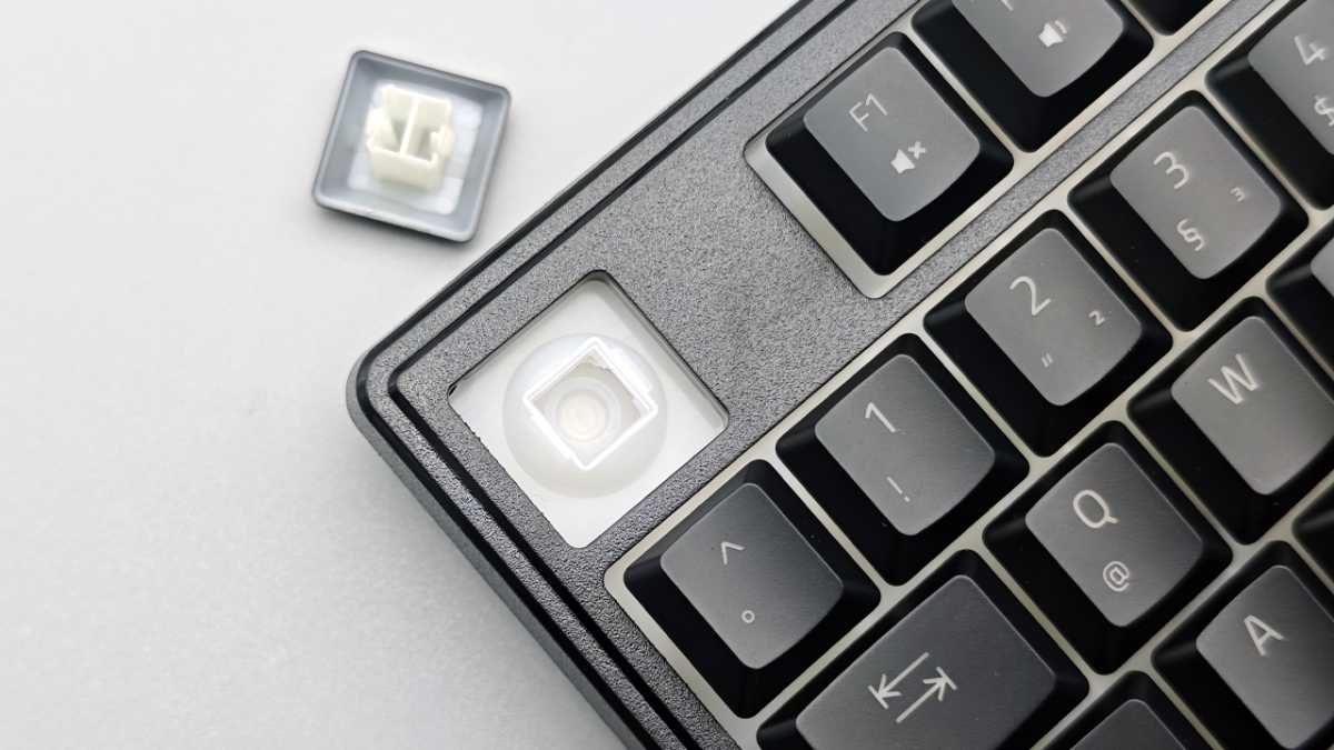 Rubberdome-Technik der Razer Ornata V3 X