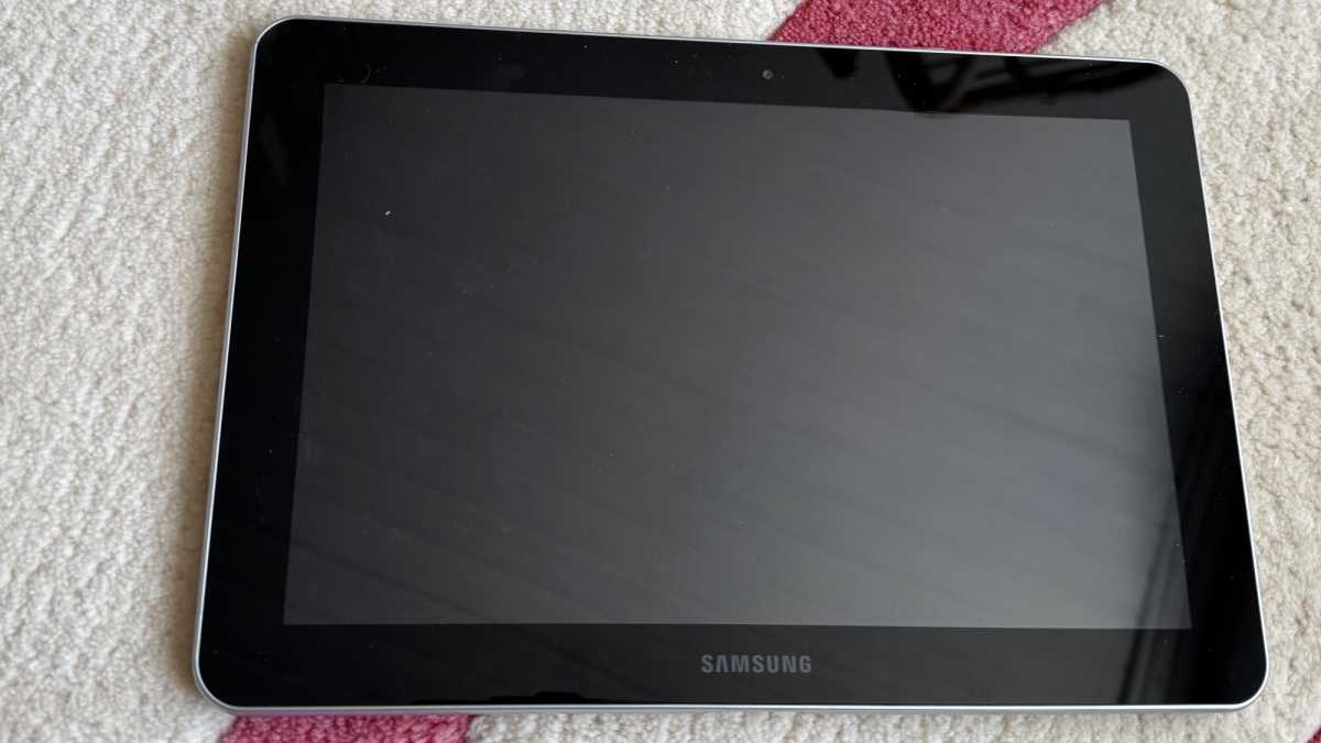 Samsung Galaxy Tab 1. Generation Frontseite
