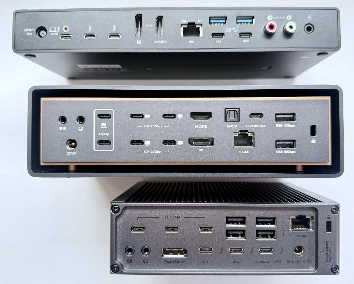 Sonnet Echo 21 and iVanky FusionDock Ultra and CalDigit TS5 Plus