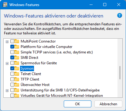 Systemmonitor Installation