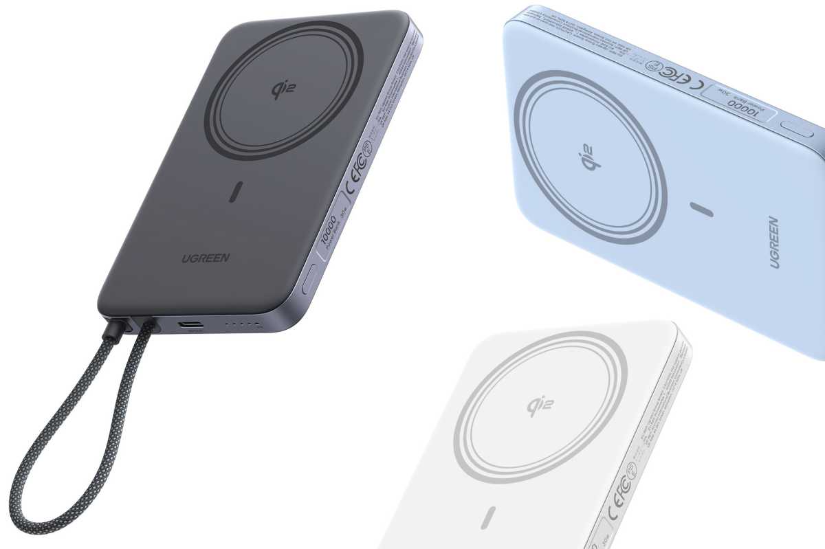 Ugreen MagFlow Air 10000 mAh three colors