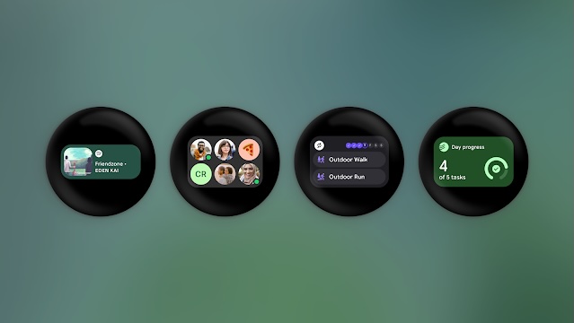 WearOS 7 Widgets