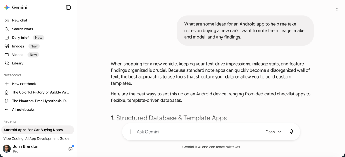 Android idea