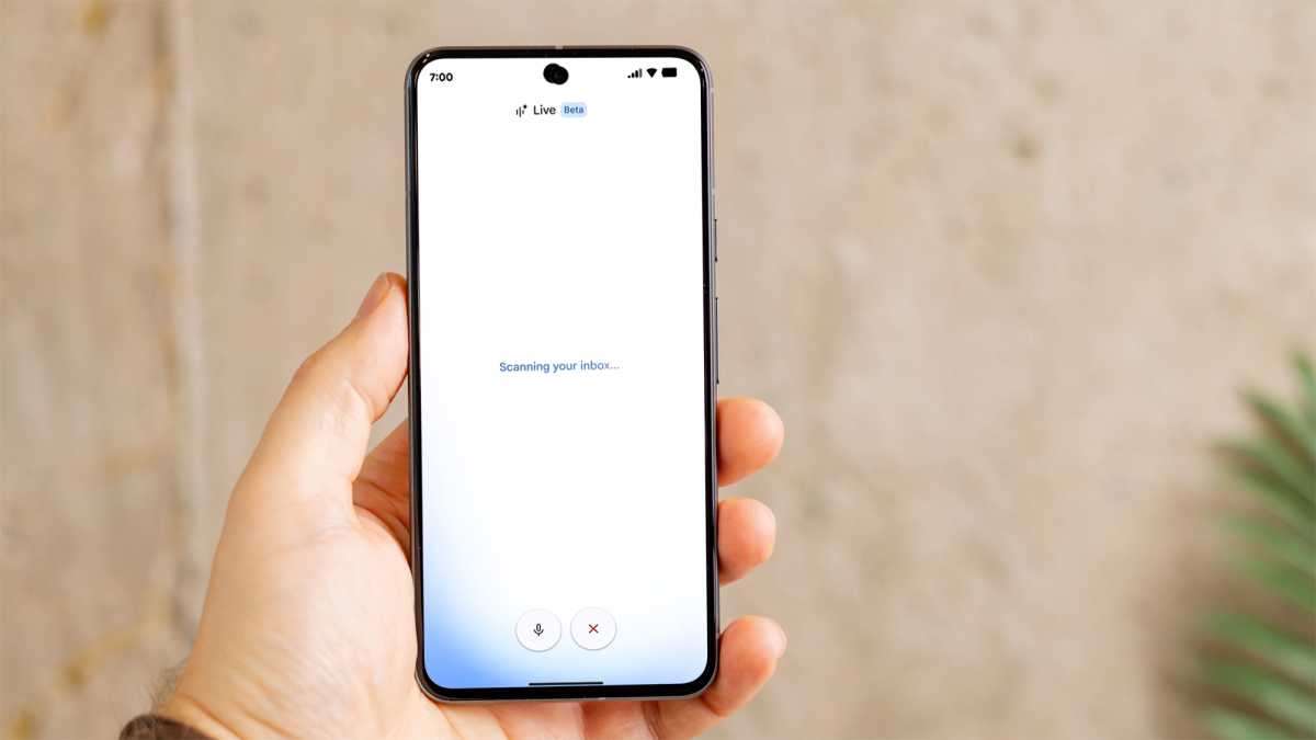 Gemini Live in Gmail
