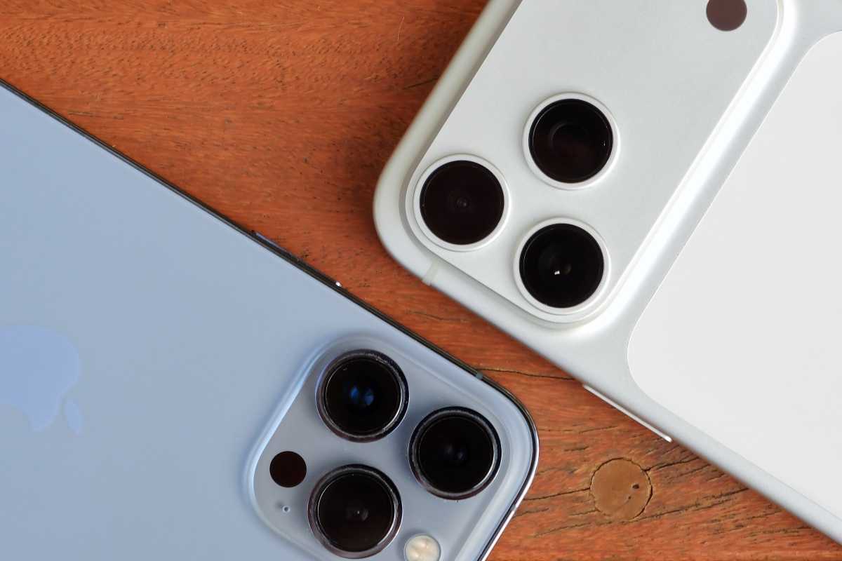 iPhone 13 vs 17 cameras