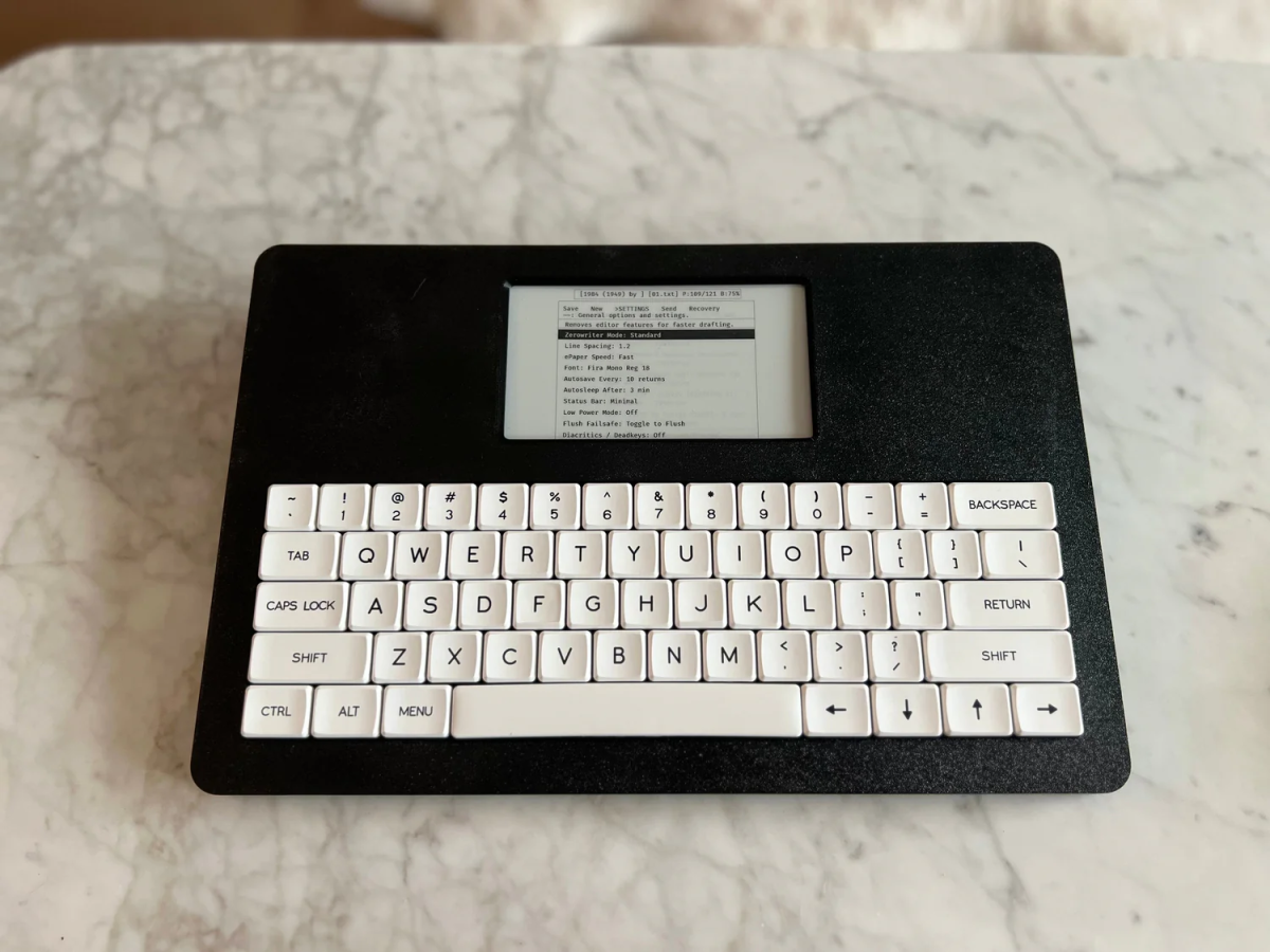 ZeroWriter Ink writing device