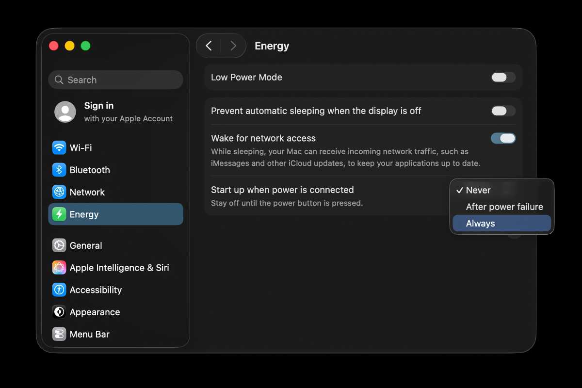 macOS 26.5 bekommt eine neue Möglichkeit, Ihren Mac einzuschalten