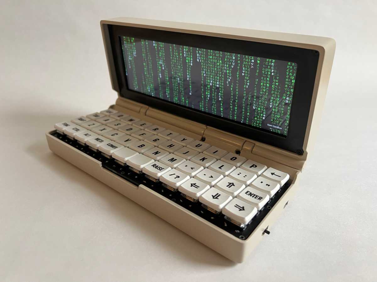 Penkesu custom Raspberry Pi laptop