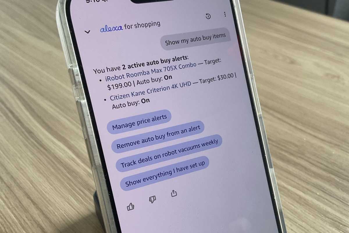 Alexa Auto Buy list