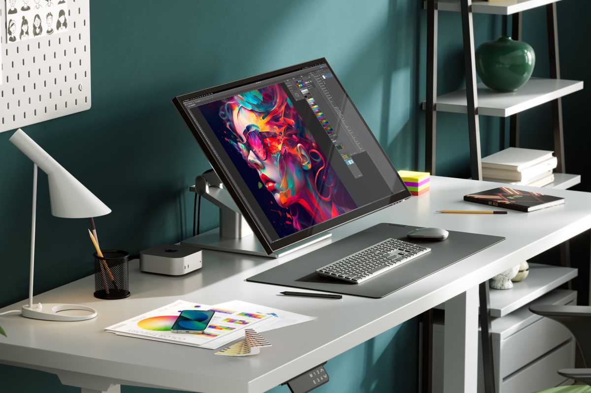 Alogic Clarity Touch 6K 32 inch Fold Stand Home Office