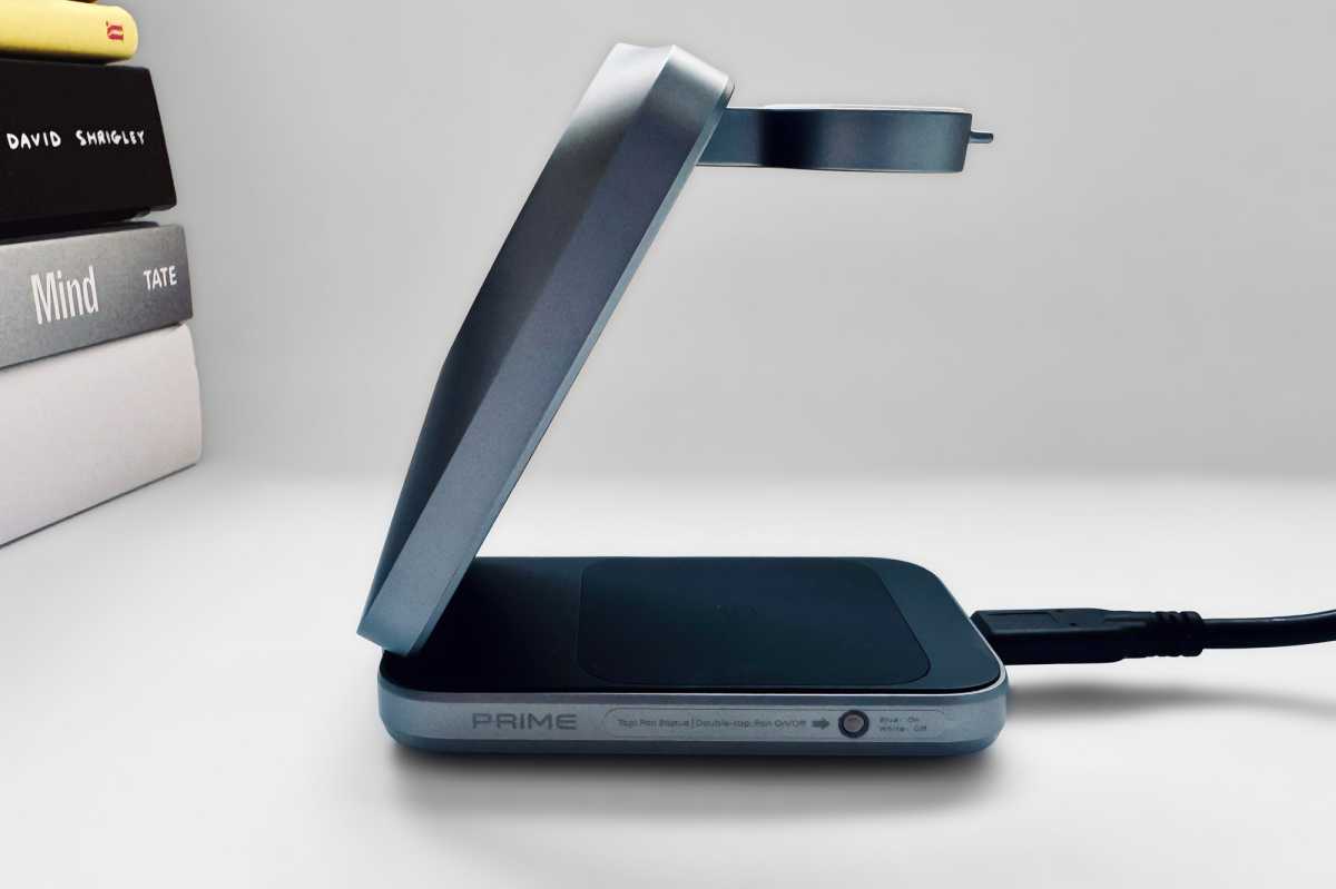 Anker 25W Prime MagGo AirCool Wireless Charging Station side