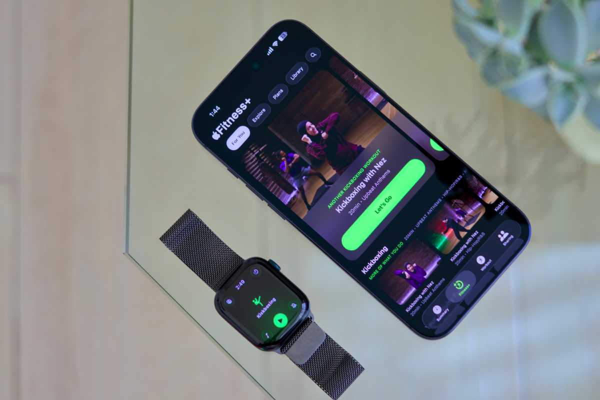 Apple Watch and Fitness+