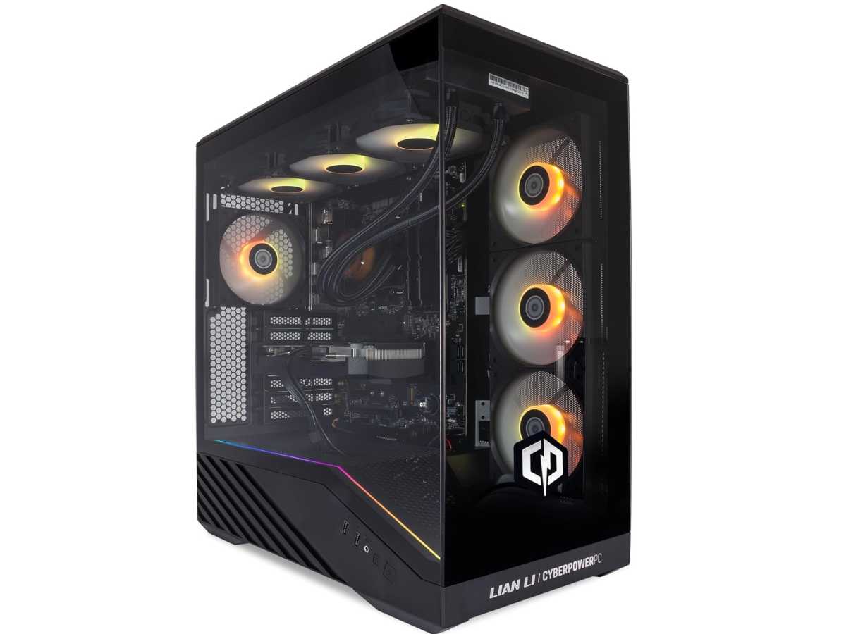CYBERPOWERPC Luxe Gaming-PC - AMD Ryzen 7 9800X3D, Nvidia RTX 5070 Ti 16GB