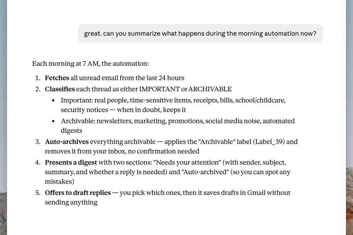 Claude Cowork email automation