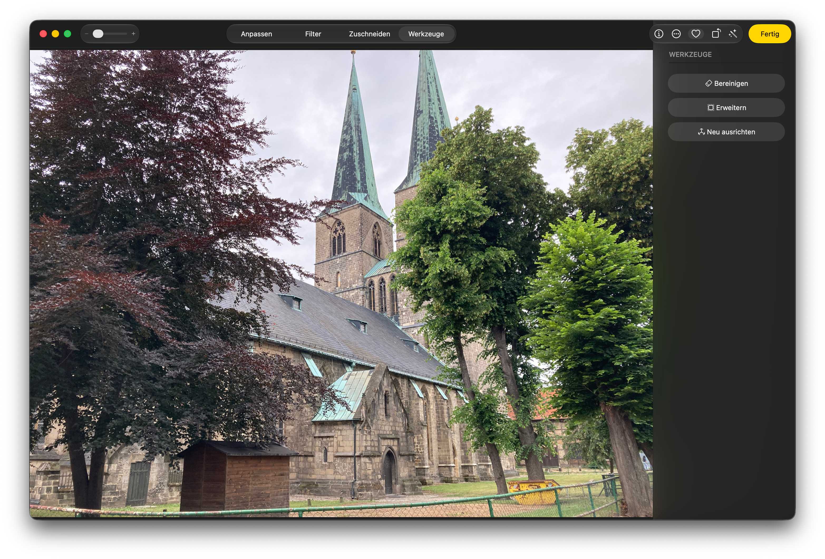 macOS 27 Fotos erweitern