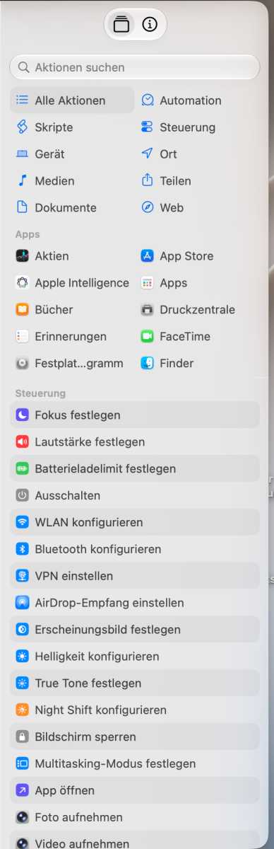 Apple Intelligence hilft Kurzbefehlen kräftig auf die Sprünge – neu in macOS 27 Golden Gate
