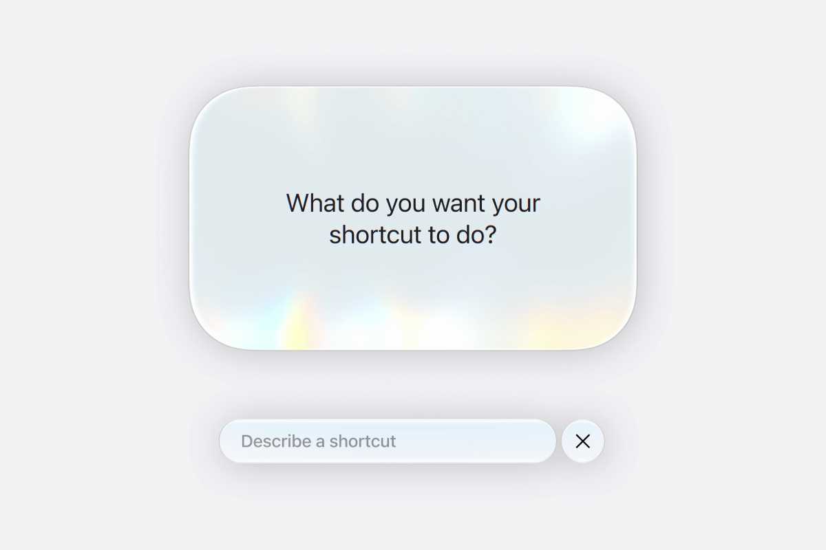 Shortcuts using Apple Intelligence in iOS 27