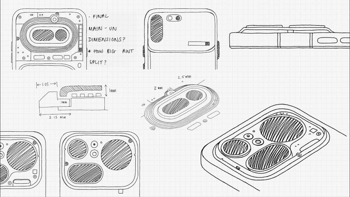 Nothing Phone 4b design sketch