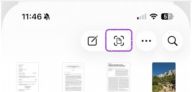 Mit „Vorschau“ Dokumente auf dem iPhone scannen