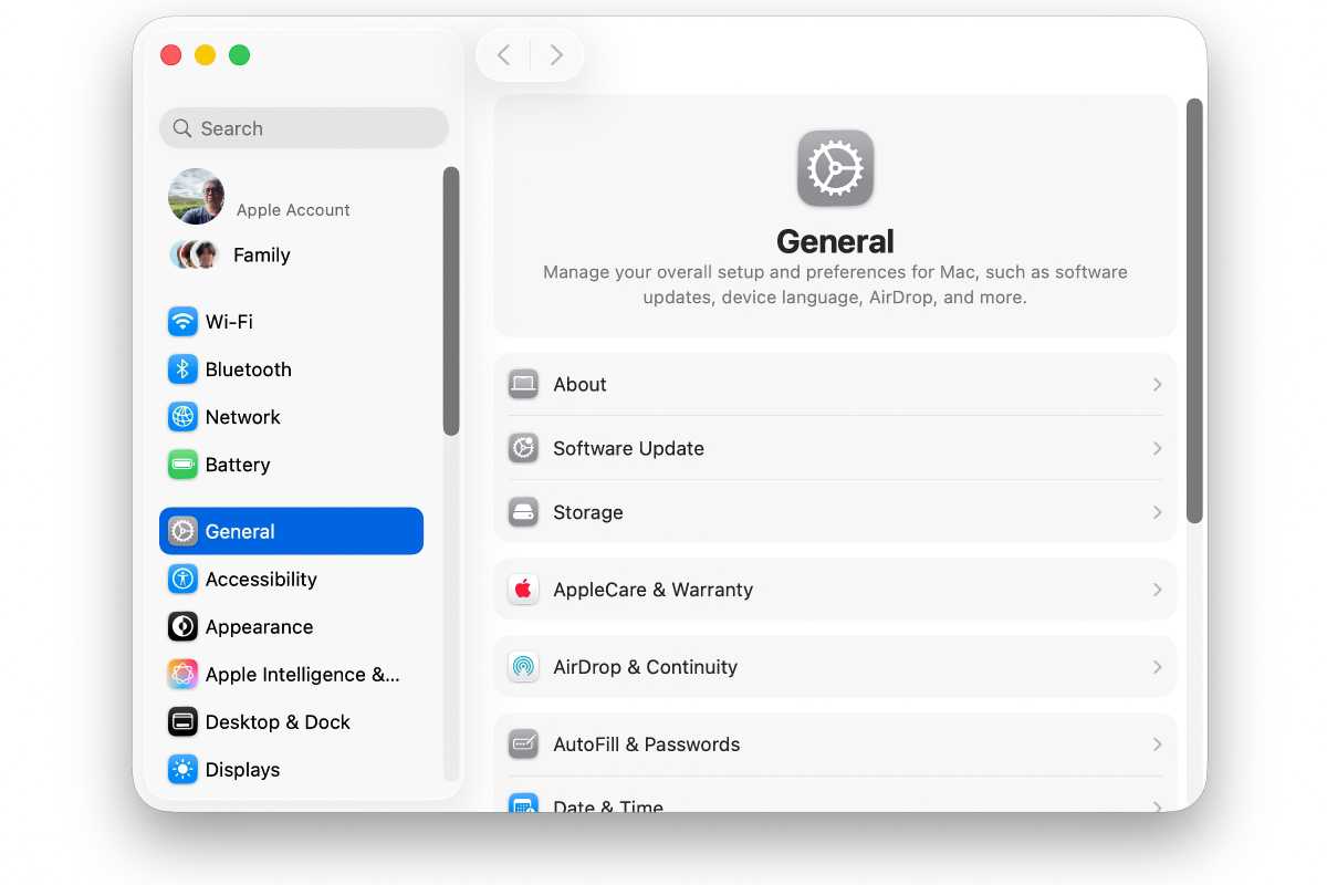 Tahoe System Settings