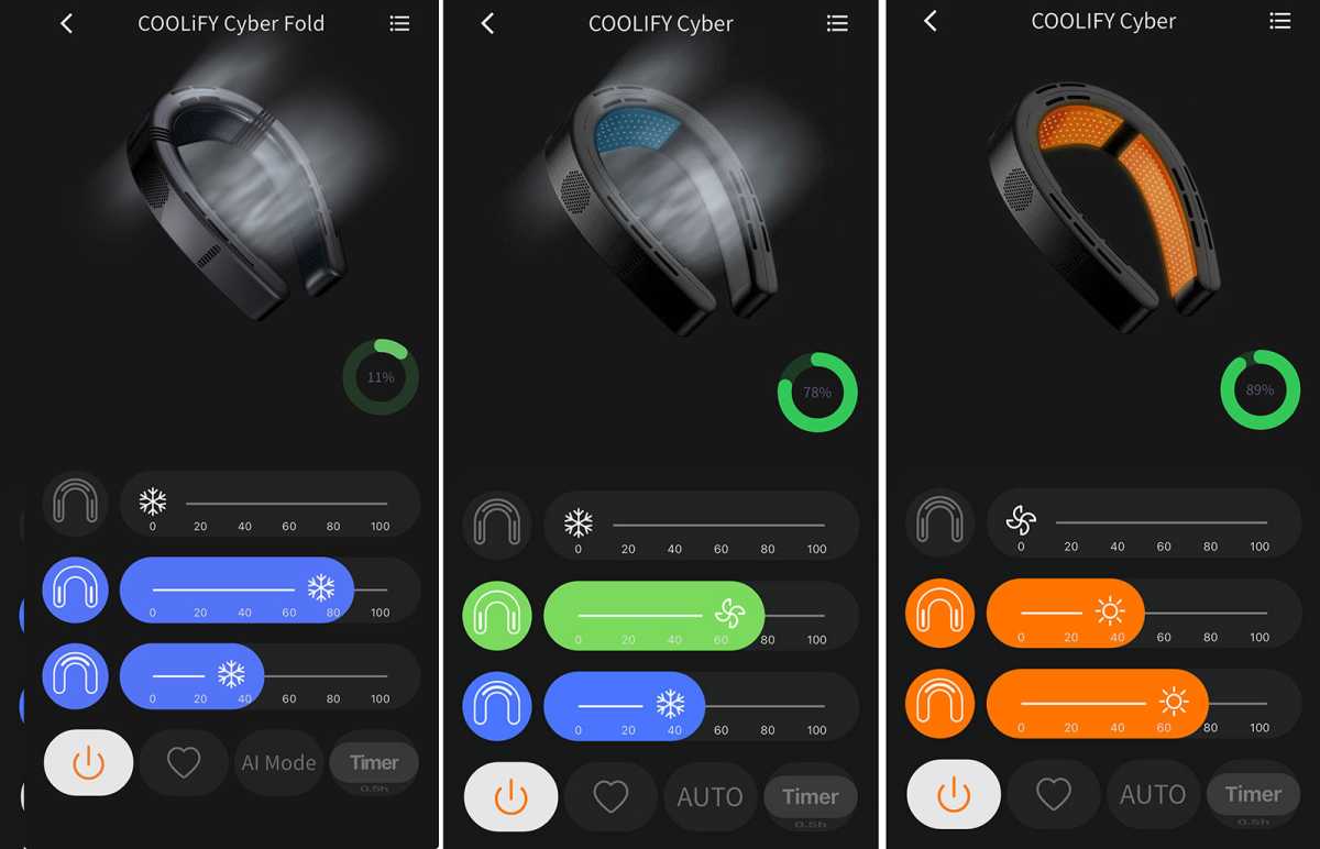 Torras Coolify App controls