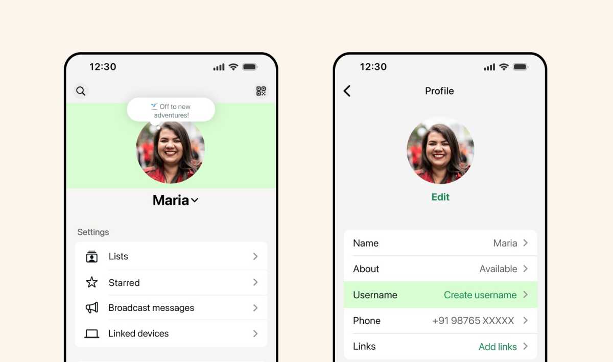 Whatsapp lässt Nutzernamen reservieren