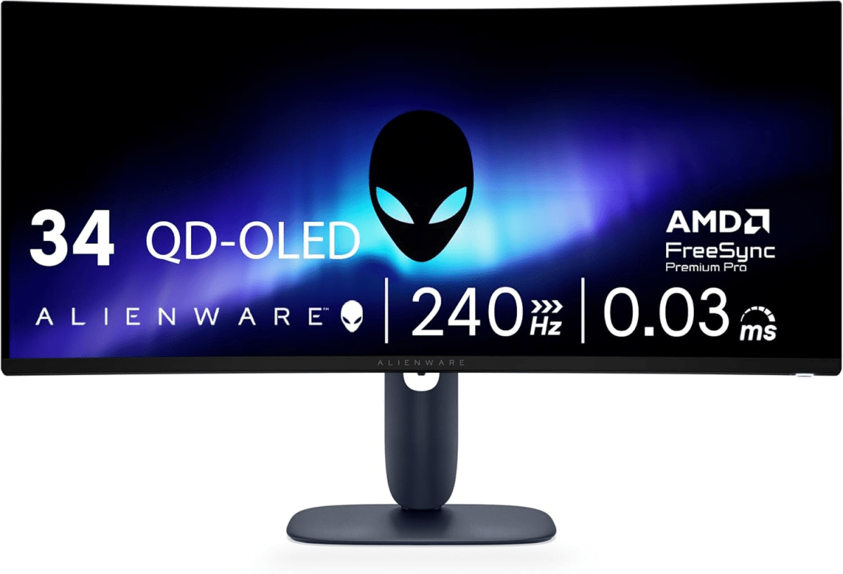 Alienware 34-inch ultrawide OLED 240Hz